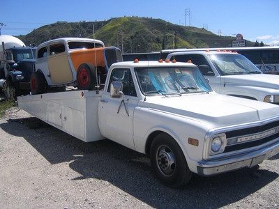 1969 Chevy Car Carrier Racing Transport