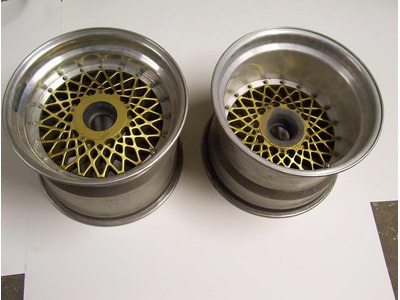 Set of bbs indy road race wheels   