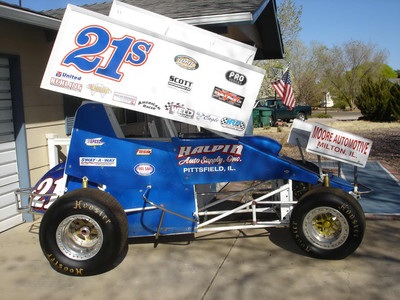 2004 Eagle Sprint Car Rolling Chassis 