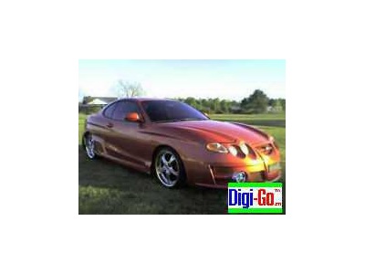2000 Hyundai Tiburon chrome