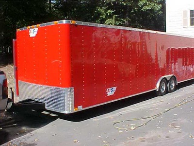 28 Team Spirit Enclosed Trailer New