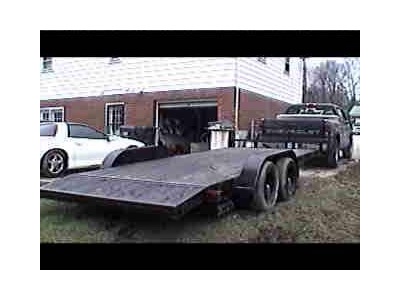 16 ft open car hauler