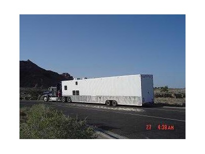 Big Rig with 53 S&S Race Car Hauler