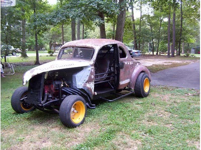 1938 Ford Coupe, Dirt Track Race Car
