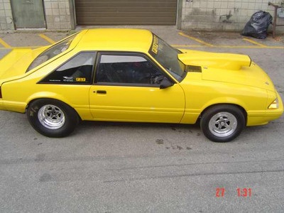 7sec 87 Mustang GT rolling chassis 4sale
