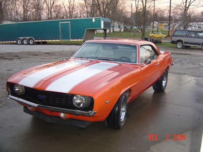 Restored 69 Camaro with 350