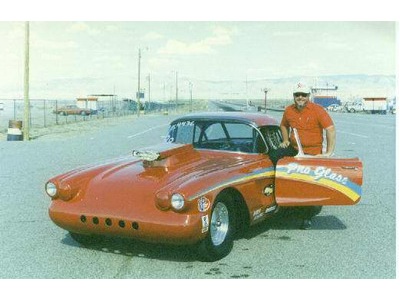 62 Corvette Drag Car