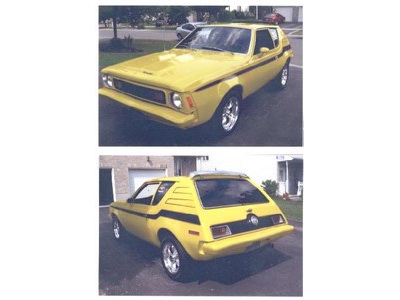  canary yellow 73 amc gremlin