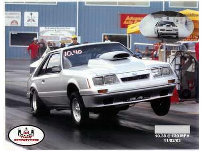 1986 Mustang Drag Car