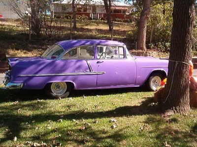 55 Chevy Belair 2 door post