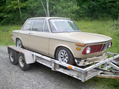 BMW 1966 2000 classic antique race car