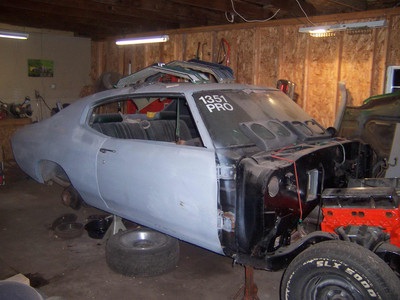 70 chevelle basket case