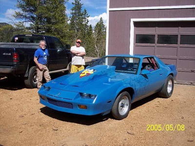 Back halved 87 camaro sportsman/pro car