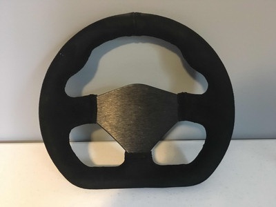 D Shaped Dragster Steering Wheel 