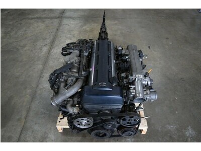 JDM TOYOTA 2JZ-GTE ENGINE R154 TRANS