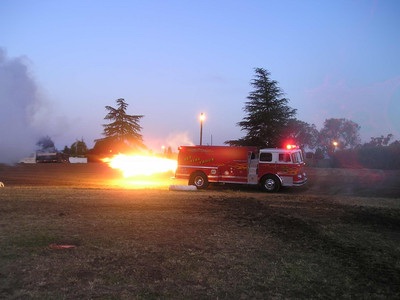 Jet Fire Truck Meltdown Show & rides