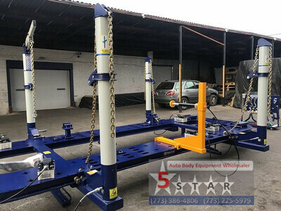25 FEET 4 TOWERS AUTO BODY FRAME MACHINE