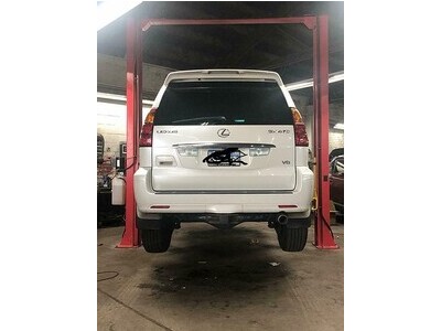 2 Post Overhead 12000 Lbs Automatic Rele