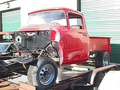 Nice 1956 Ford F100 painted project