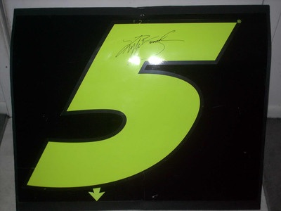 Klye Busch #5 Autographed Door Panel