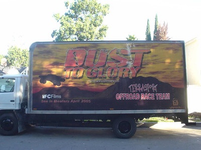 Race support truck