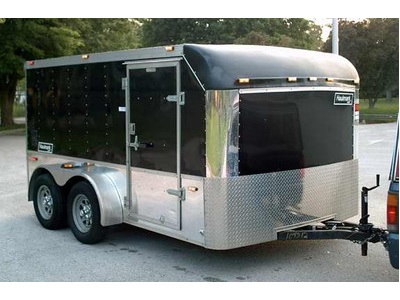 2003 Haulmark 12 foot motorcycle trailer