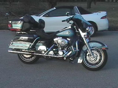 02 Harley Ultra Glide Peace Officer Spec