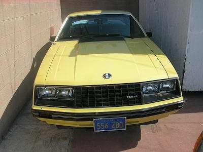 1982 Yellow Mustang Great Condition