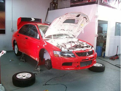 One New Rally Mitsu EVO 9 RS For Sale