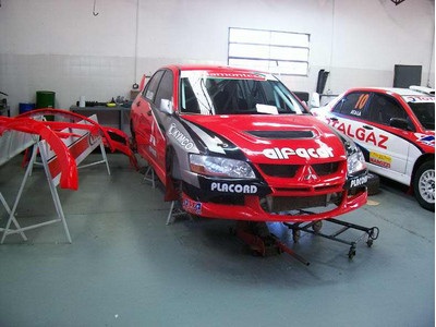 Two Used Rally Mitsu EVO 8 RS For Sale