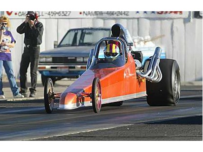 98 Davis swing arm dragster