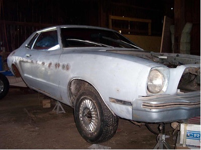78 Mustang, 9 rear, tubbed, solid start