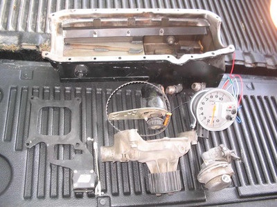 Tach Belt Driven Aluminum Water pump 