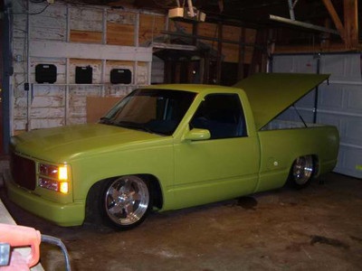 Trade 89 GMC bagged short bed truck