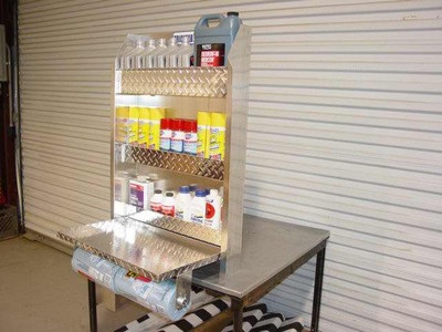 All Aluminum Trailer Cabinet $119.99