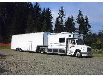 FREIGHTLINER FL70 AND TRAILER