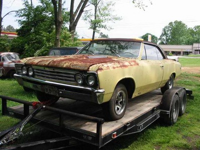 1967 Chevelle SS396, automatic, project