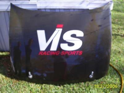 VIS Carbon Fiber Racing Hood for Acura
