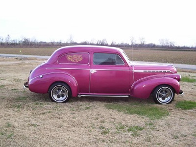 40 chevy street rod all steel great car 