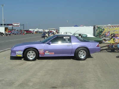1983 Camaro E.T. Bracket Car and Trailer
