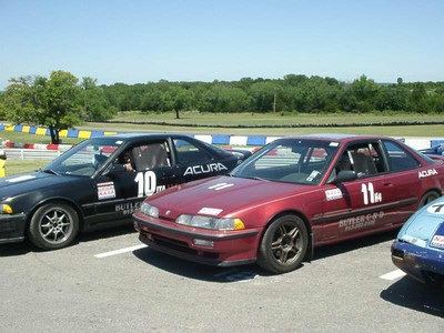 2 Acura Integra ITA/Honda Challenge cars