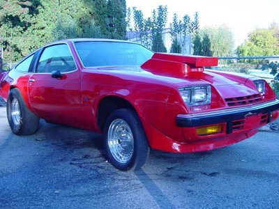 77 monza drag car