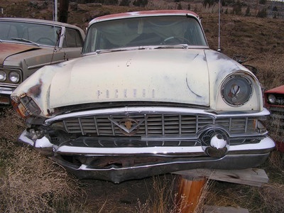 56 Packard Patrician parts car