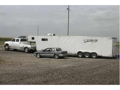 1989 C-65 GMC and 42 ft enclosed trailer