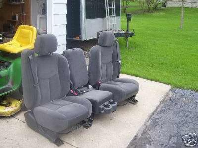 2006 silverado front seats