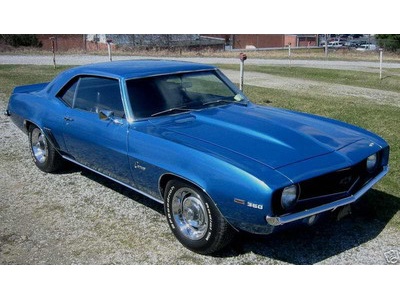 1969 Camaro X-11/Le Mans Blue/350
