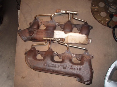 BBC Exhaust Manifolds for motorhome