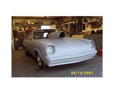 Nice 1977 Vega Drag Car...cert to 8.50  