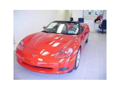 07 Red Corvette Convertible New Must Go