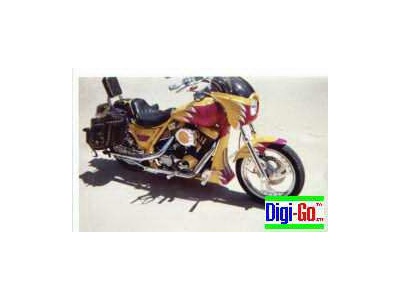 1990 FLXR Motorcycle Yellow